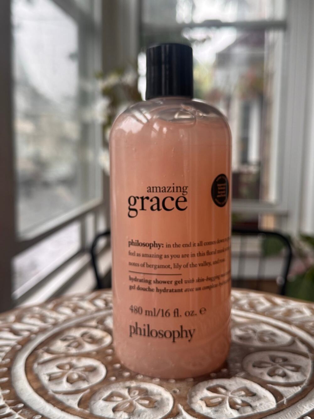 Philosophy Amazing Grace Hydrating Shower Gel Bubble Bath Shampoo 16 oz